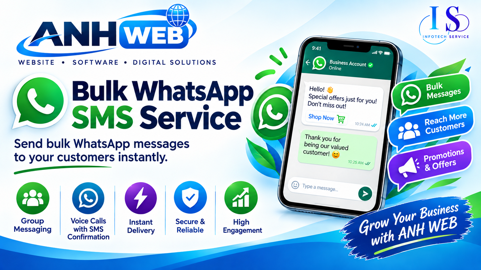 WhatsApp service visual